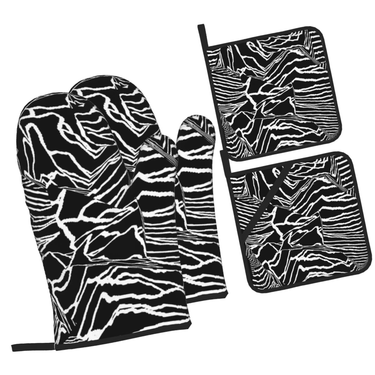 Kitchen Baking Gloves - Joy Division Unknown Pleasures Наборы из