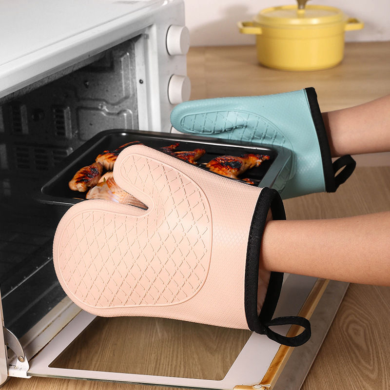 Kitchen Baking Gloves - 2 шт. теплоизоляционные перчатки, противоожоговые перчатки