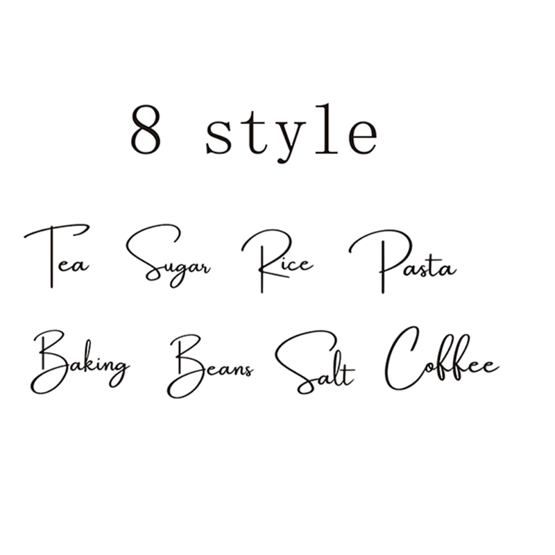 Kitchen.Baking Labels - 8 шт., кухонная организация, канистра, банка,