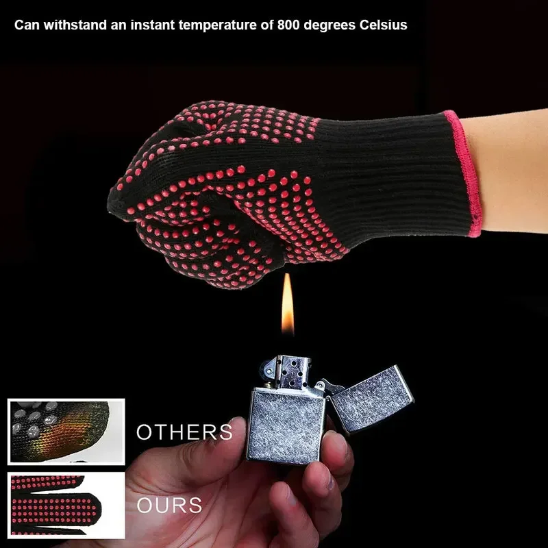 Kitchen Baking Gloves - 1 пара нескользящих силиконовых перчаток для