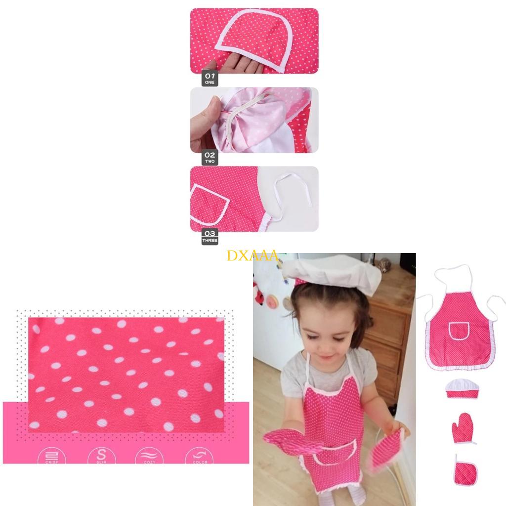 Kitchen Kids Baking Set - DXAA Chefs Costume Set Kids Cooking