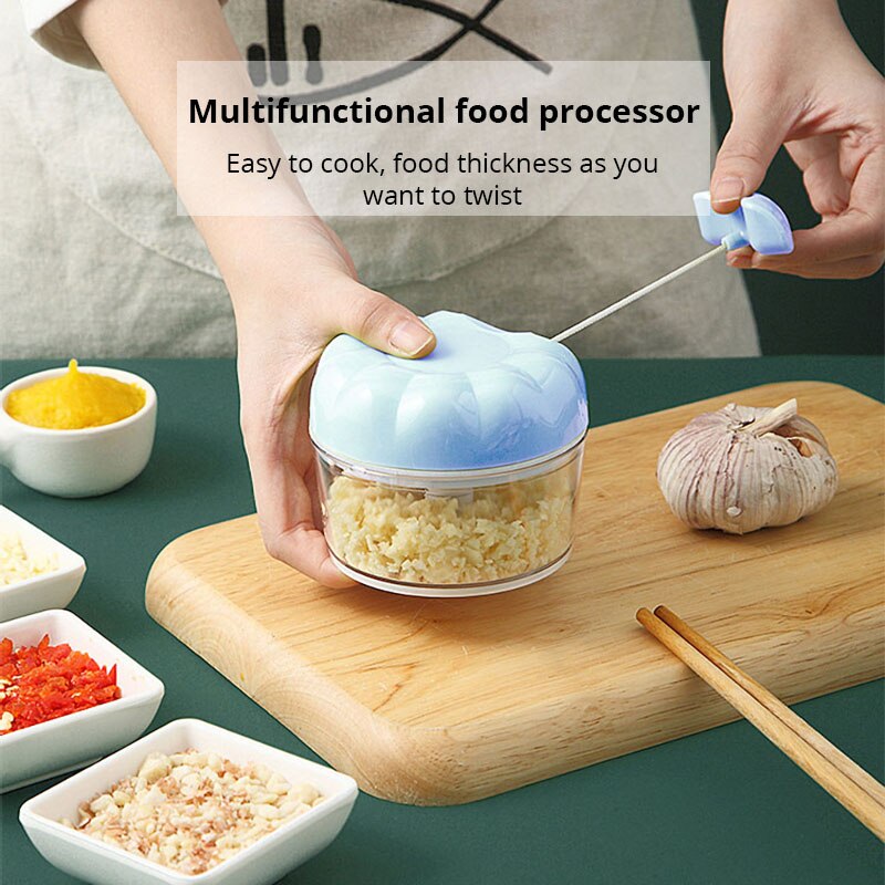 Kitchen Job - 1 шт., синяя/розовая ручная давилка для
