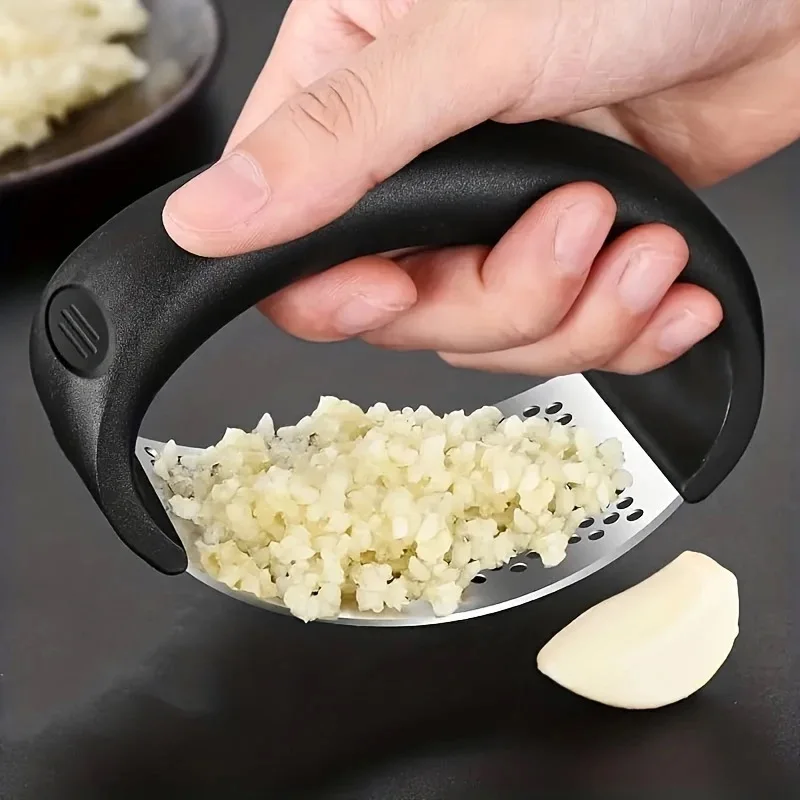Kitchen Job - Ручная чеснокодавка из нержавеющей стали с
