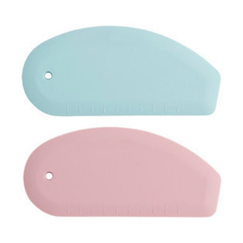 Силиконовый скребок для мисок  – обзор и цена Dough Scraper Curved