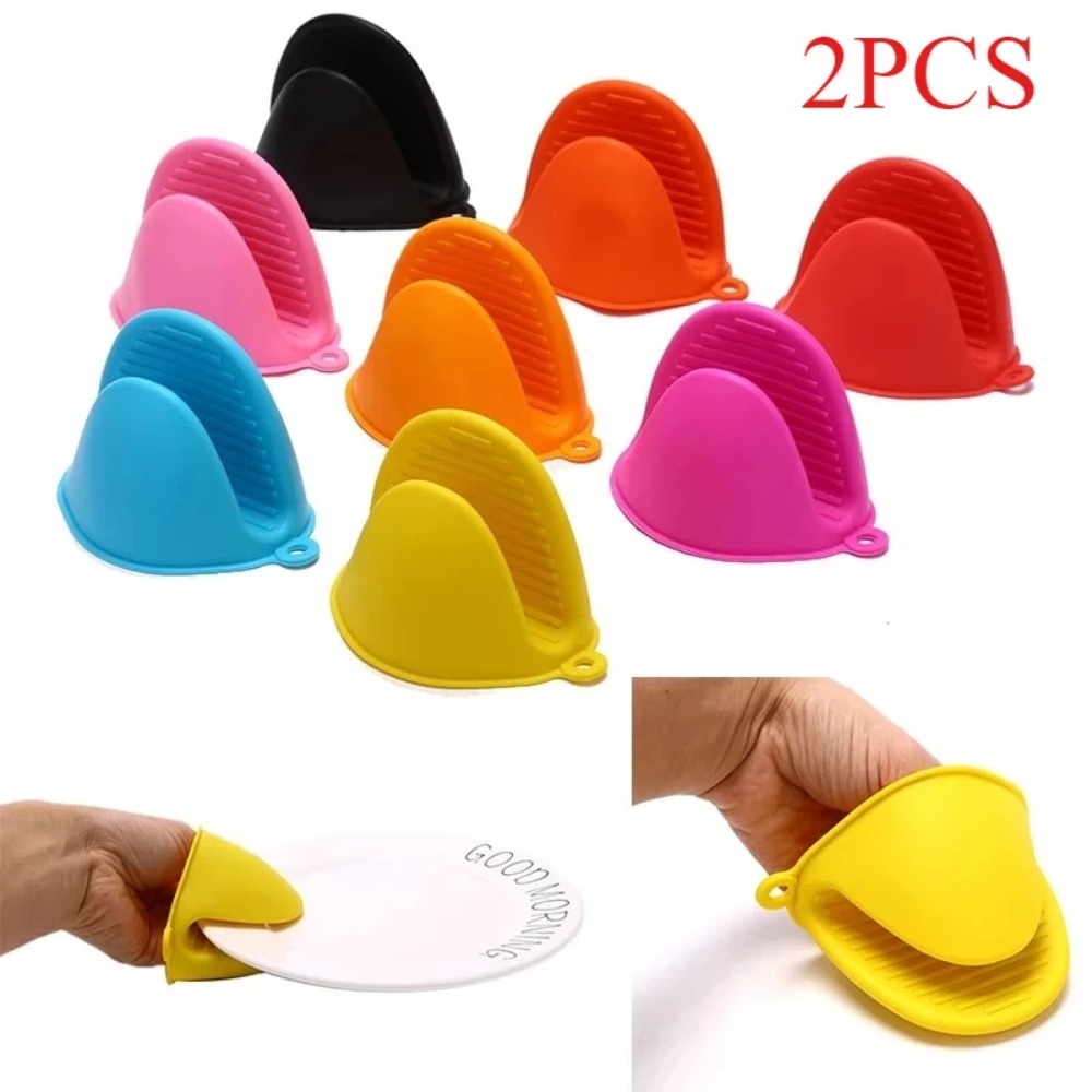 4/2 шт. особо толстые силиконо – обзор и цена Kitchen Baking Gloves