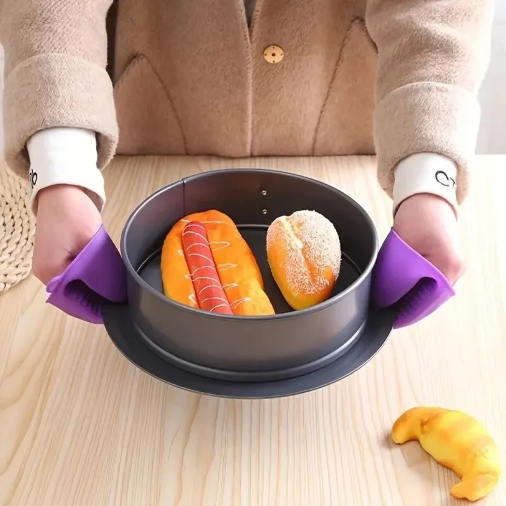 4/2 шт. особо толстые силиконо – обзор и цена Kitchen Baking Gloves