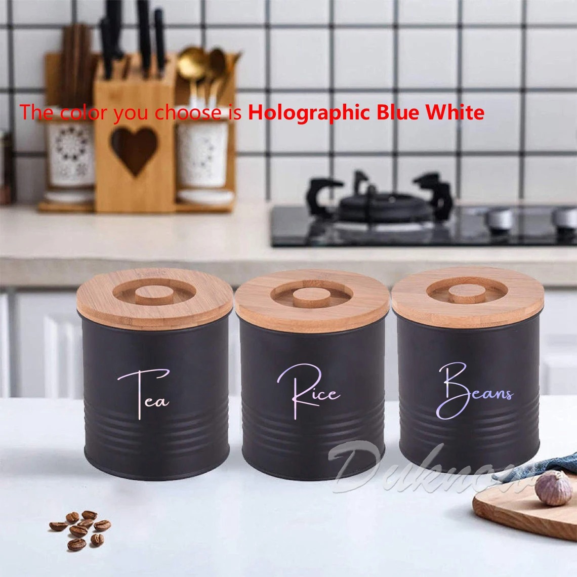 Наклейки для банок и контейнер – обзор и цена Kitchen.Baking Labels