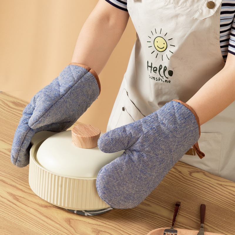 2 шт. утолщенные прихватки для – обзор и цена Kitchen Baking Gloves