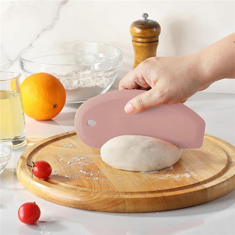 AEE2-Скребок для силиконовой ч – обзор и цена Dough Scraper Curved